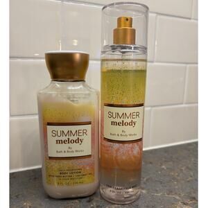 Bath & Body Works Summer Melody Perfume Spray and Lotion Set
